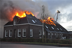 Prio 1 Brand Industrie Agrarisch NB Middel BR Lichtpunt Boerderij Foarwei Kollumerzwaag